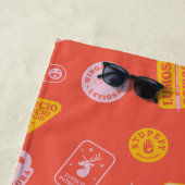 HARRY POTTER™ | Zauber Muster Strandtuch (Beispiel)