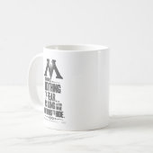 Harry-Potter-Zauber | Propaganda des Zaubereiminis Kaffeetasse (Vorderseite Links)