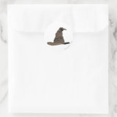 Harry-Potter-Zauber | Sortierhut Runder Aufkleber (Tasche)