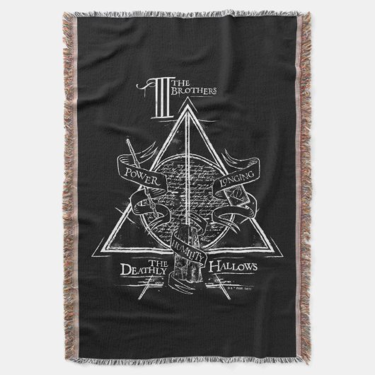 Harry Potter-Zauber | TODESRELIQUIEN Grafik Decke (Vorderseite Vertikal)