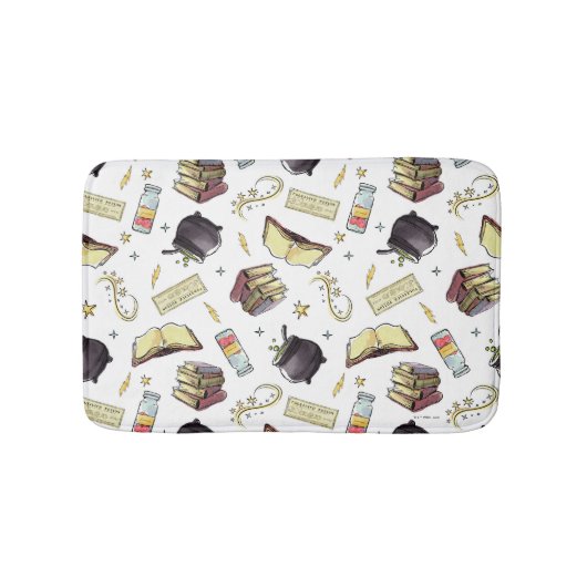 HARRY POTTER™ Zaubers- und Buchmuster Badematte (Vorderseite)