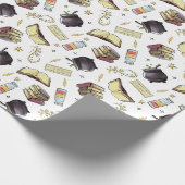 HARRY POTTER™ Zaubers- und Buchmuster Geschenkpapier (Ecke)