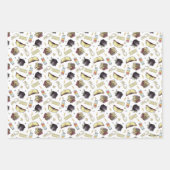 HARRY POTTER™ Zaubers- und Buchmuster Geschenkpapier Set (Vorderseite 3)