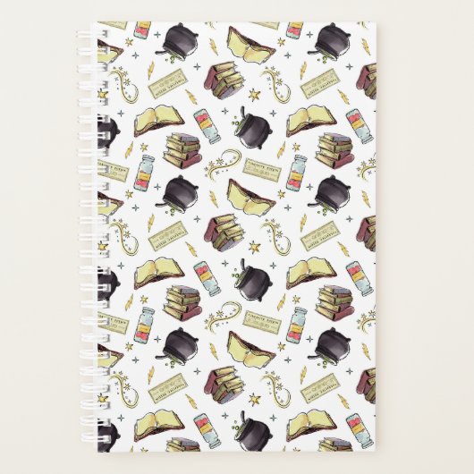 HARRY POTTER™ Zaubers- und Buchmuster Planer (Vorderseite)