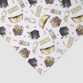 HARRY POTTER™ Zaubers- und Buchmuster Seidenpapier (Ausschnitt)