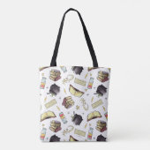 HARRY POTTER™ Zaubers- und Buchmuster Tasche (Rückseite)