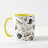 HARRY POTTER™ Zaubers- und Buchmuster Tasse (Links)