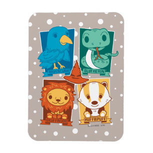 HARRY POTTER™   ZEICHENTRICK-HAUS HOGWARTS™ MAGNET