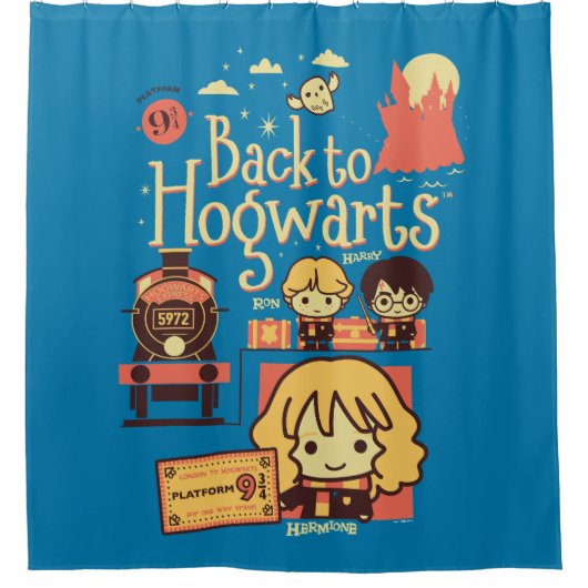 HARRY POTTER™ | Zurück nach HOGWARTS™ Duschvorhang (Vorderseite)