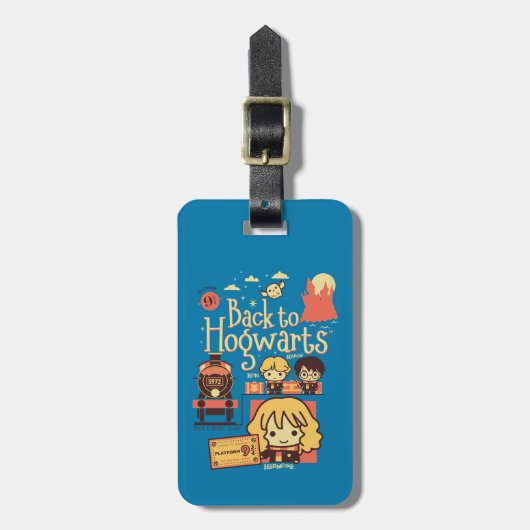 HARRY POTTER™ | Zurück nach HOGWARTS™ Gepäckanhänger (Vorderseite vertikal)
