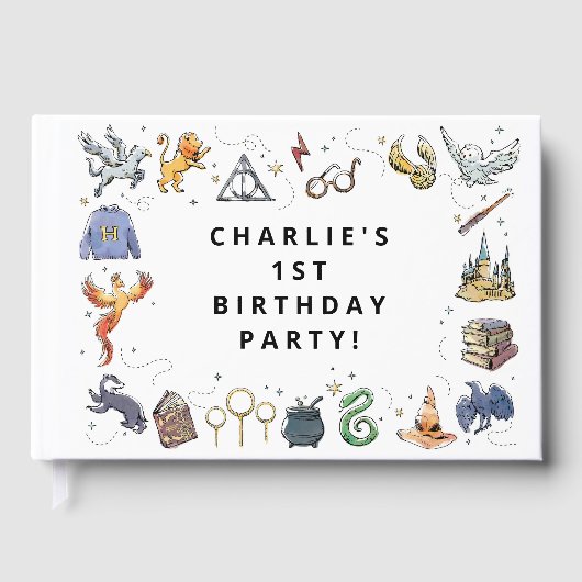Harry Potters Geburtstag Gästebuch (Vorderseite)