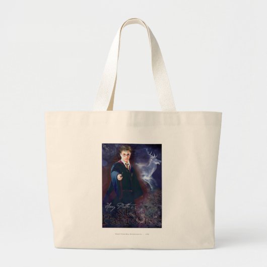 Harry Potters Hirsch‑Patronus Jumbo Stoffbeutel (Vorne)