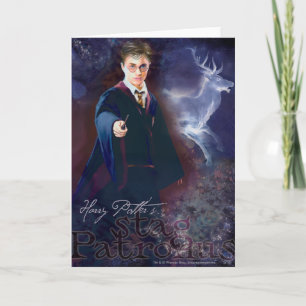 Harry Potters Hirsch-Patronus Karte