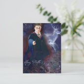 Harry Potters Hirsch-Patronus Postkarte (Stehend Vorderseite)