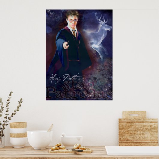 Harry Potter's Stag Patronus Poster (Küche)