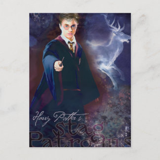 Harry Potter's Stag Patronus Postkarte