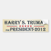 Harry S. Truman 2012 Autoaufkleber (Vorne)