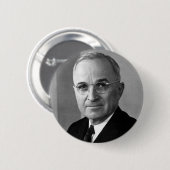 Harry S. Truman 33 Button (Vorne & Hinten)