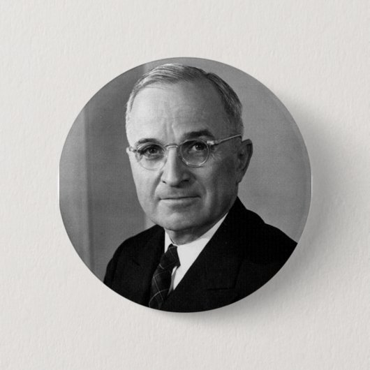 Harry S. Truman 33. Präsident Button (Vorderseite)