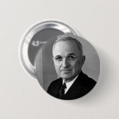 Harry S. Truman 33. Präsident Button (Vorne & Hinten)