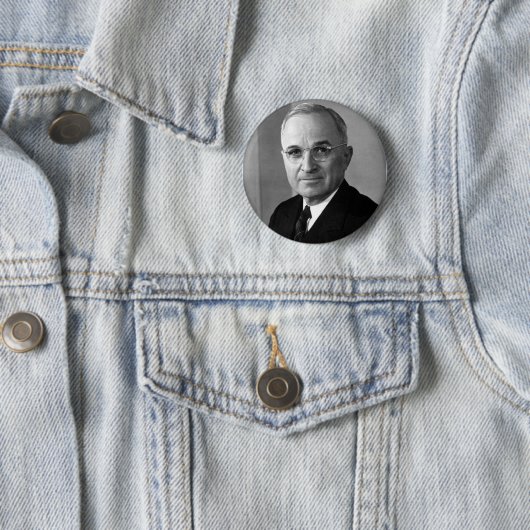 Harry S. Truman 33. Präsident Button (Beispiel)
