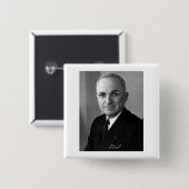 Harry S. Truman 33. Präsident Button (Vorne & Hinten)