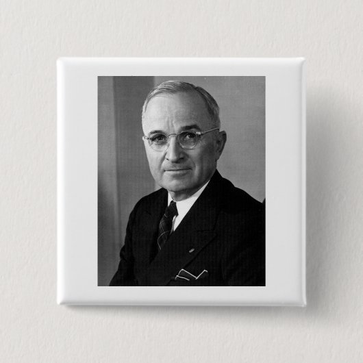 Harry S. Truman 33. Präsident Button (Vorderseite)