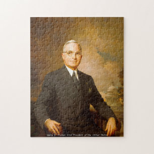 Harry S. Truman 33. Präsident Puzzle