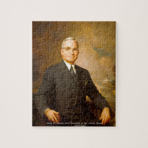 Harry S. Truman 33. Präsident Puzzle