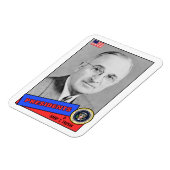 Harry S. Truman Baseball Card Magnet (Linke Seite)