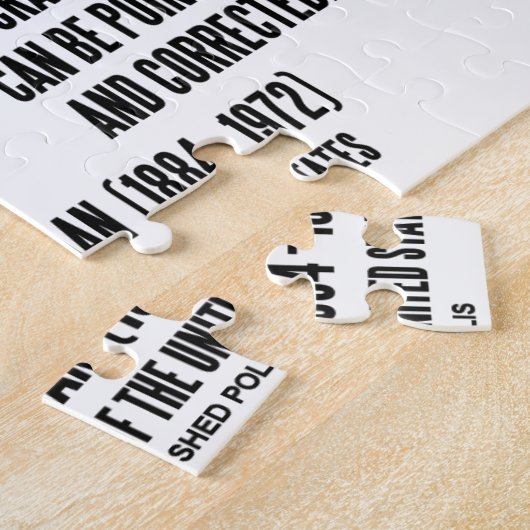 Harry S. Truman keine Regierung ist perfekte Puzzle (Seite)