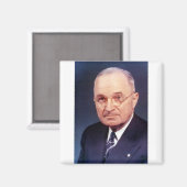 Harry S. Truman Magnet (Vorderseite/Rückseite)