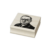 Harry S Truman Rubber Briefmarke