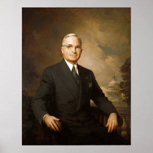 HARRY S. TRUMAN von Greta Kempton Poster