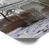 Harry S. Truman Zuhause, Snow, Independence, Misso Poster (Ecke)