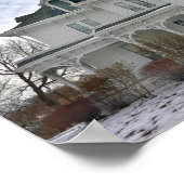 Harry S. Truman Zuhause, Snow, Independence, Misso Poster (Ecke)