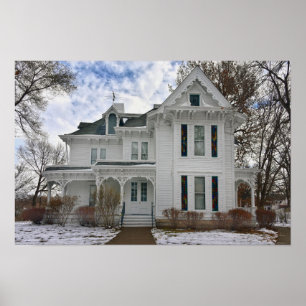 Harry S. Truman Zuhause, Snow, Independence, Misso Poster
