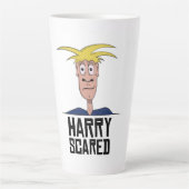 Harry Scared Latte Tasse (Vorderseite)