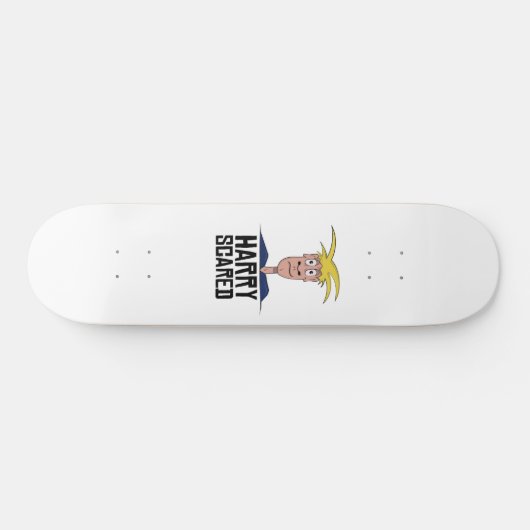 Harry Scared Skate Board Deck Skateboard (Horizontal)