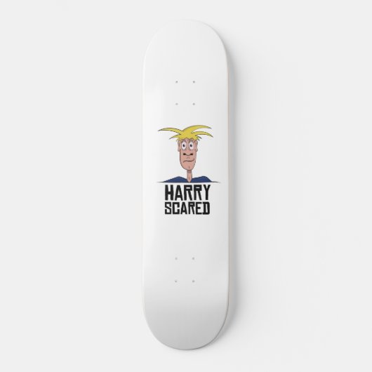 Harry Scared Skate Board Deck Skateboard (Vorderseite)