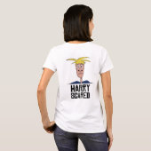 Harry Scared White Women's T - Shirt (Schwarz voll)