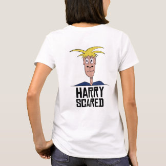 Harry Scared White Women's T - Shirt
