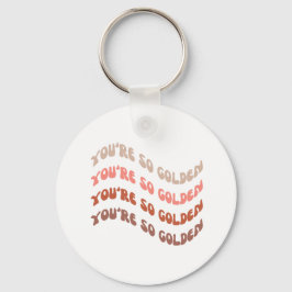 Harry Styles Golden Schlüsselanhänger