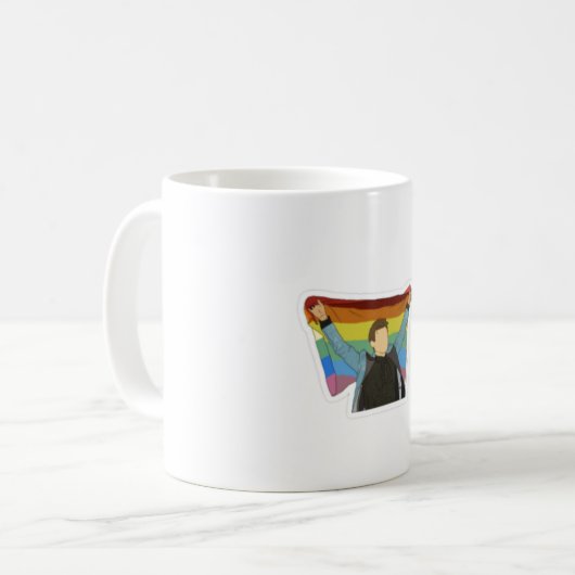 Harry Styles mok Kaffeetasse (Vorderseite Links)