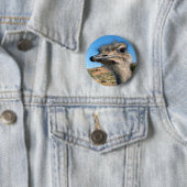 Harry the Happy Ostrich Button (Beispiel)