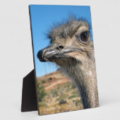Harry the Happy Ostrich Fotoplatte (Seite)