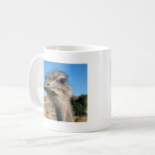 Harry the Happy Ostrich Kaffeetasse (Vorderseite Links)
