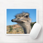 Harry the Happy Ostrich Mousepad (Mit Mouse)
