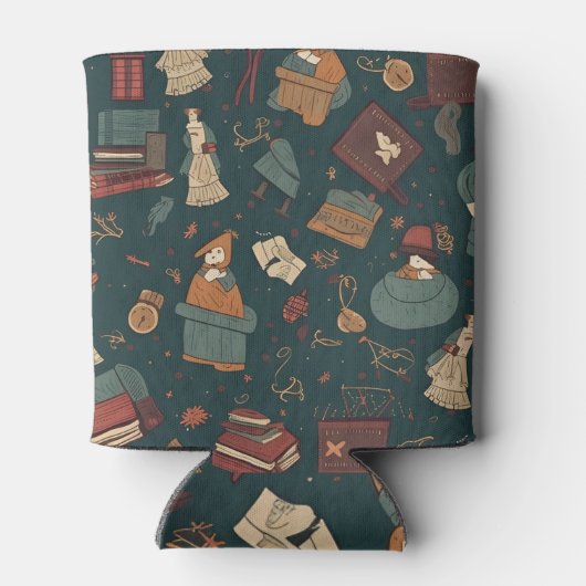 Harry-Töpfermuster Dosenkühler (Rückseite)