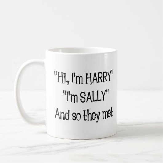 Harry traf Sally Kaffeetasse (Links)